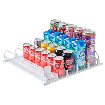 Baraiser Fridge Drink Organizer - Self-Pushing Design