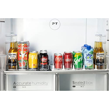 Baraiser Fridge Drink Organizer - Self-Pushing Design