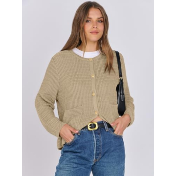 Elegant ANRABESS Women Cardigan for Spring Fashion