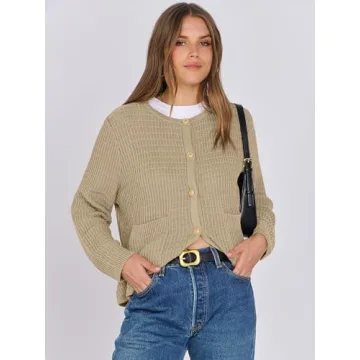 Elegant ANRABESS Women Cardigan for Spring Fashion