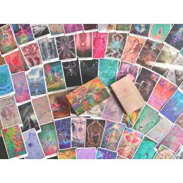 Earth Moon Magick Oracle Deck - Daily Affirmations & Art