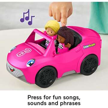 Fisher-Price Barbie Convertible for Toddlers - Musical Fun!