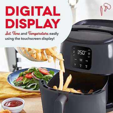 Healthier Food in Minutes with DASH Mini Air Fryer