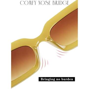 Aodaer 16 Pairs Retro Small Rectangle Sunglasses for Women 90s Vintage Trendy Square Sunglasses Wide Frame Eyewear