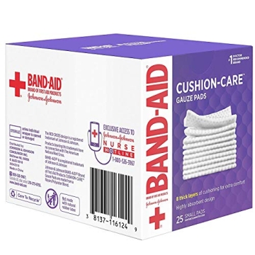 BAND-AID Gauze Pads for Effective Wound Care Comfort