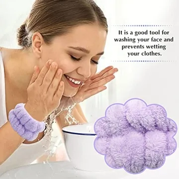 Ganbaro Microfiber Wrist Bands for Effortless Skincare
