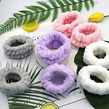 Ganbaro Microfiber Wrist Bands for Effortless Skincare