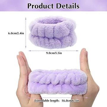 Ganbaro Microfiber Wrist Bands for Effortless Skincare