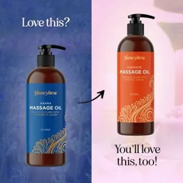 Relaxing Sore Muscle Massage Oil - Non Greasy & Nourishing