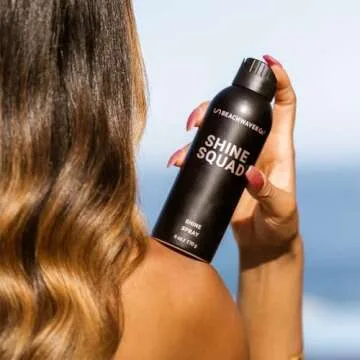 Beachwaver Shine Squad Shine Spray - Lightweight Glossy Finishing Spray for Hair with HiX Vegan Bond...