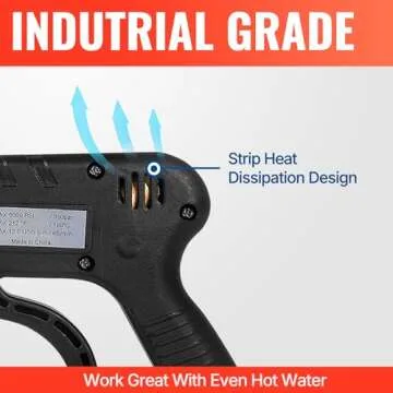 YAMATIC Pressure Washer Gun 5000 PSI Lightweight & Durable