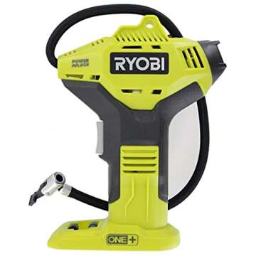 Portable Power Inflator for Tires [New Digital Gauge] [18-Volt] [Cordless] [ONE+ Battery System] [P737D] (Battery Not Included, Power Tool Only)