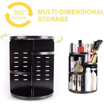 Discover the 360 Rotating Makeup Organizer for All Your Essentials