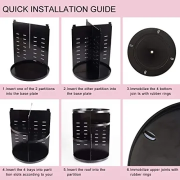 Discover the 360 Rotating Makeup Organizer for All Your Essentials