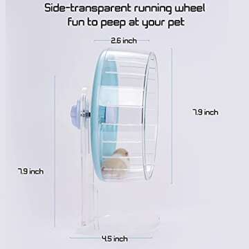 Enjoy the Silent MouseBro Hamster Wheel for Happy Pets