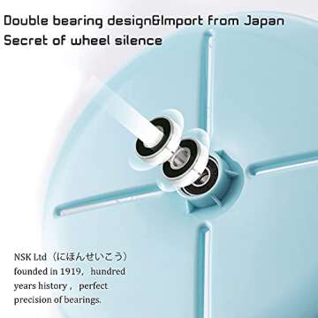 Enjoy the Silent MouseBro Hamster Wheel for Happy Pets