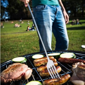 Telescopic Fork - Extendable from 8.7 to 25.4 Inches