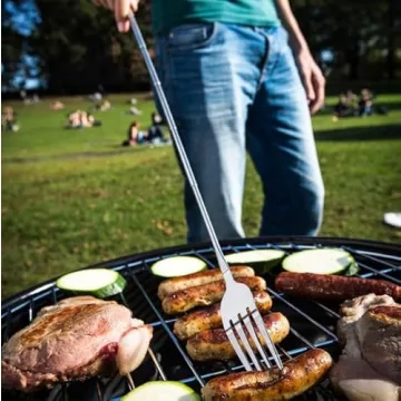 Telescopic Fork - Extendable from 8.7 to 25.4 Inches