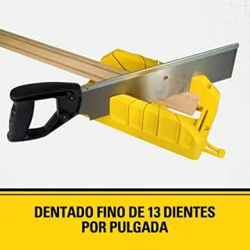 STANLEY Hand Saw and Mitre Box for Precision Cutting