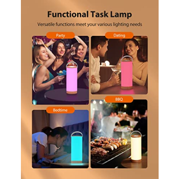Magic Multi-color Touch Lamp - Portable & Dimmable Lighting Solution