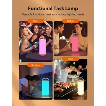 Magic Multi-color Touch Lamp - Portable & Dimmable Lighting Solution