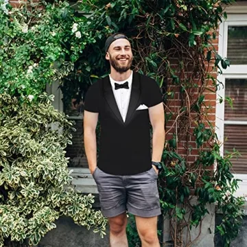 Funny Fake Tuxedo Shirt for Men - Unique Gift Idea