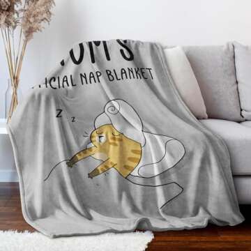 SteadStyle Christmas Blanket Gifts for Mom, Mom Gifts from Daughter or Son, Mom Birthday Gifts, Mom Presents for Christmas, Mothers Day, Valentine's Day, Fluffy Blanket for Mom, Mommy, 50 x 60 in