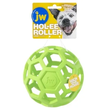 JW Pet Hol-ee Roller Dog Toy Puzzle Ball for Dogs