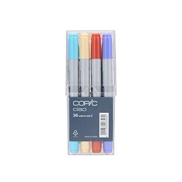 Copic Markers Ciao 36-Piece Marker (Set C)