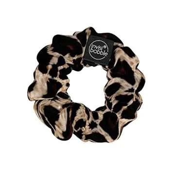 invisibobble Sprunchie Spiral Hair Ring - Purrfection - Scrunchie Stylish Bracelet, Strong Elastic Grip Coil Accessories for Women - Gentle for Girls Teens and Thick Hair