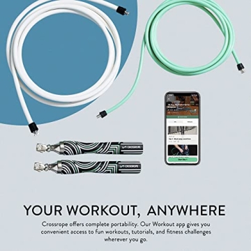 Crossrope Get Lean Set Weighted Jump Rope for Fitness