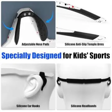 X-TIGER Kids Polarized Sunglasses for Ages 8-14