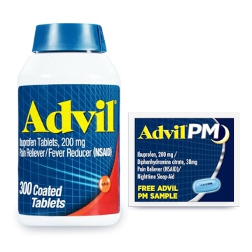 Advil Pain Reliever & PM Pain Reliever Bundle - 300 Count