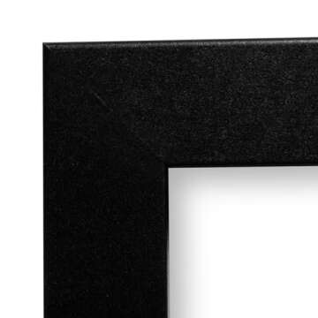 Elegant 24x32 Black Composite Picture Frame for Posters