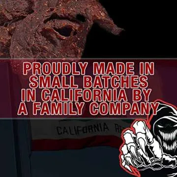 Creeping Ghost Carolina Reaper Jerky - Spicy Beef Delight