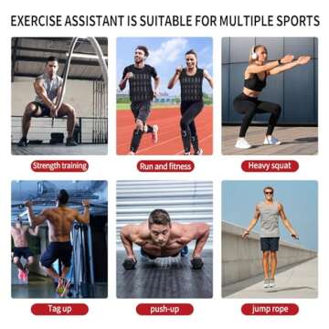 AIBEIJIAN Weighted Vest，Adjustable weighted vest， Weighted Vest for Men and Women ，Strength and Endurance Training, Fitness Workouts, Running (Adjustable Weighted Vest Set)