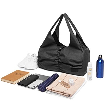 Stylish Travel Yoga Gym Bag for Women with Shoe Compartment
