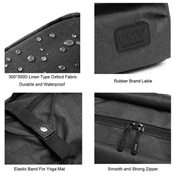 Stylish Travel Yoga Gym Bag for Women with Shoe Compartment