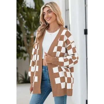 Stylish Fall Long Cardigan for Women with Batwing Sleeves