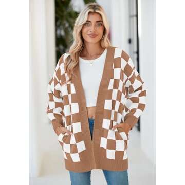 Stylish Fall Long Cardigan for Women with Batwing Sleeves