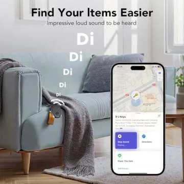 Air Tags 4 Pack - Bluetooth Tracker for Apple Devices