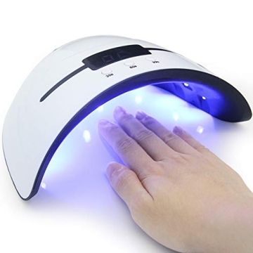 Wisdompark 36W UV LED Nail Lamp with Auto Sensor