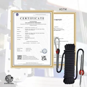 NewDoar Climbing Rope - High Strength and Safe for Adventures