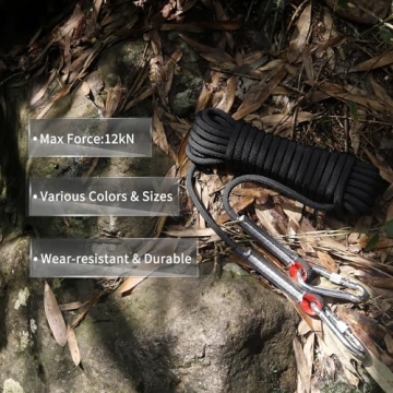 NewDoar Climbing Rope - High Strength and Safe for Adventures