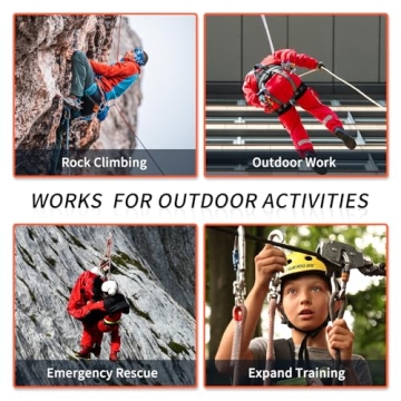 NewDoar Climbing Rope - High Strength and Safe for Adventures