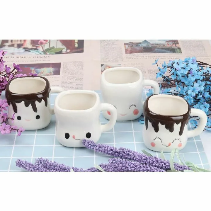 Cute Marshmallow Mugs Set | Perfect Gifts for Kids