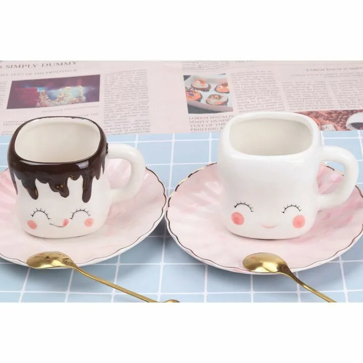 Cute Marshmallow Mugs Set | Perfect Gifts for Kids