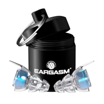 Eargasm High Fidelity Earplugs with Blue Filters for Concerts