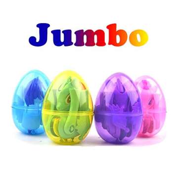 QINGQIU Jumbo Unicorn Deformation Easter Eggs - Fun Gifts for Kids