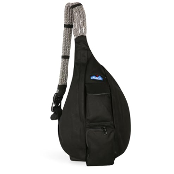 KAVU Rope Bag, Black - Versatile and Durable Design for Everyday Adventures
